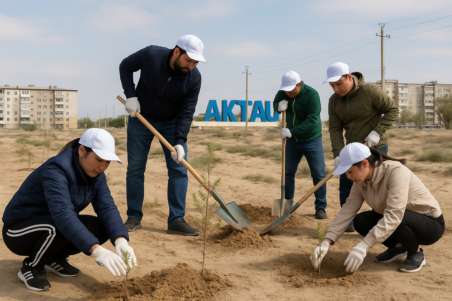 Маңғыстауда 31 мың ағаш отырғызылмақ